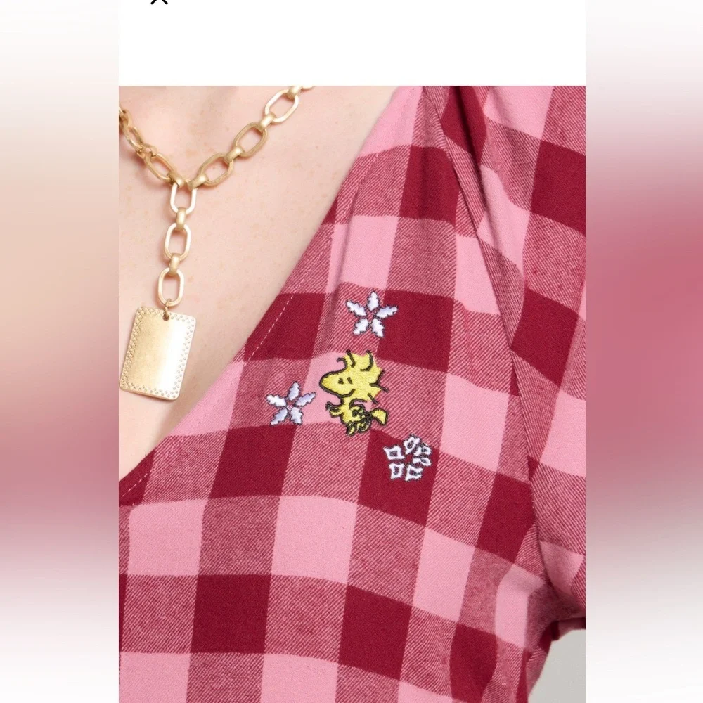 Peanuts snoopy snowflake dress - Picture 5 of 8